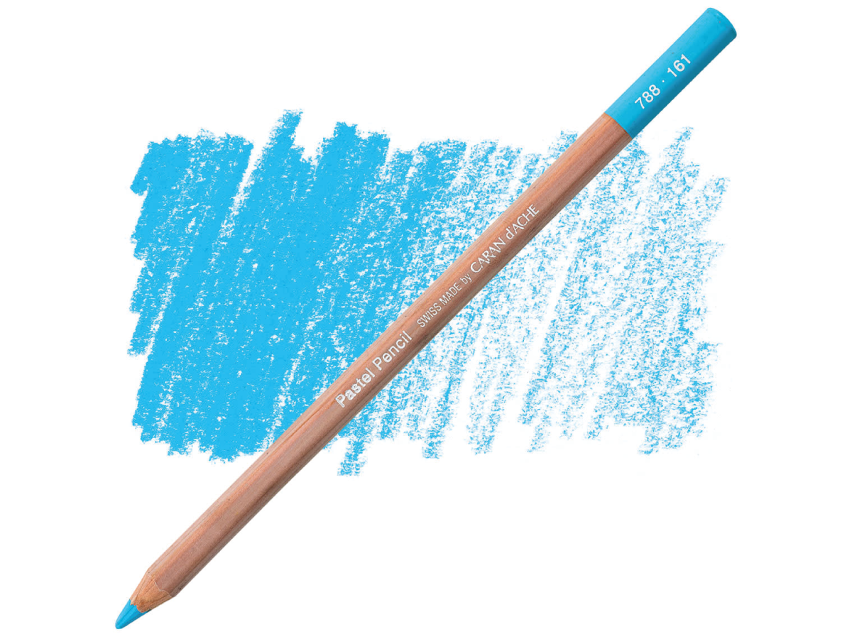 161 Light Blue Pastel Potlood Caran D'Ache