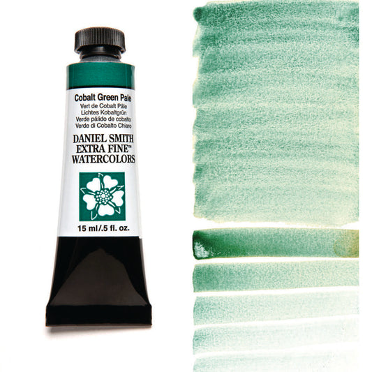 Cobalt Green Pale Serie 3 Watercolor 15 ml. Daniel Smith