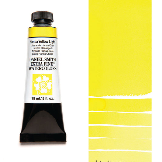 Hansa Yellow Light Serie 1 Watercolor 15 ml. Daniel Smith