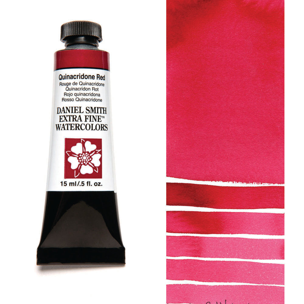 Quinacridone Red Serie 2 Watercolor 15 ml. Daniel Smith