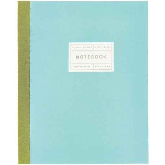 Schetsboek dotted paper poetry 20,5x22,5cm blauw