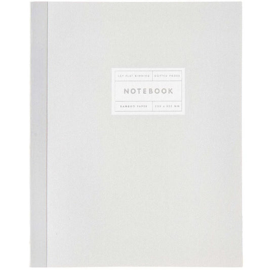 Schetsboek dotted Grijs paper poetry 20,5x22,5cm