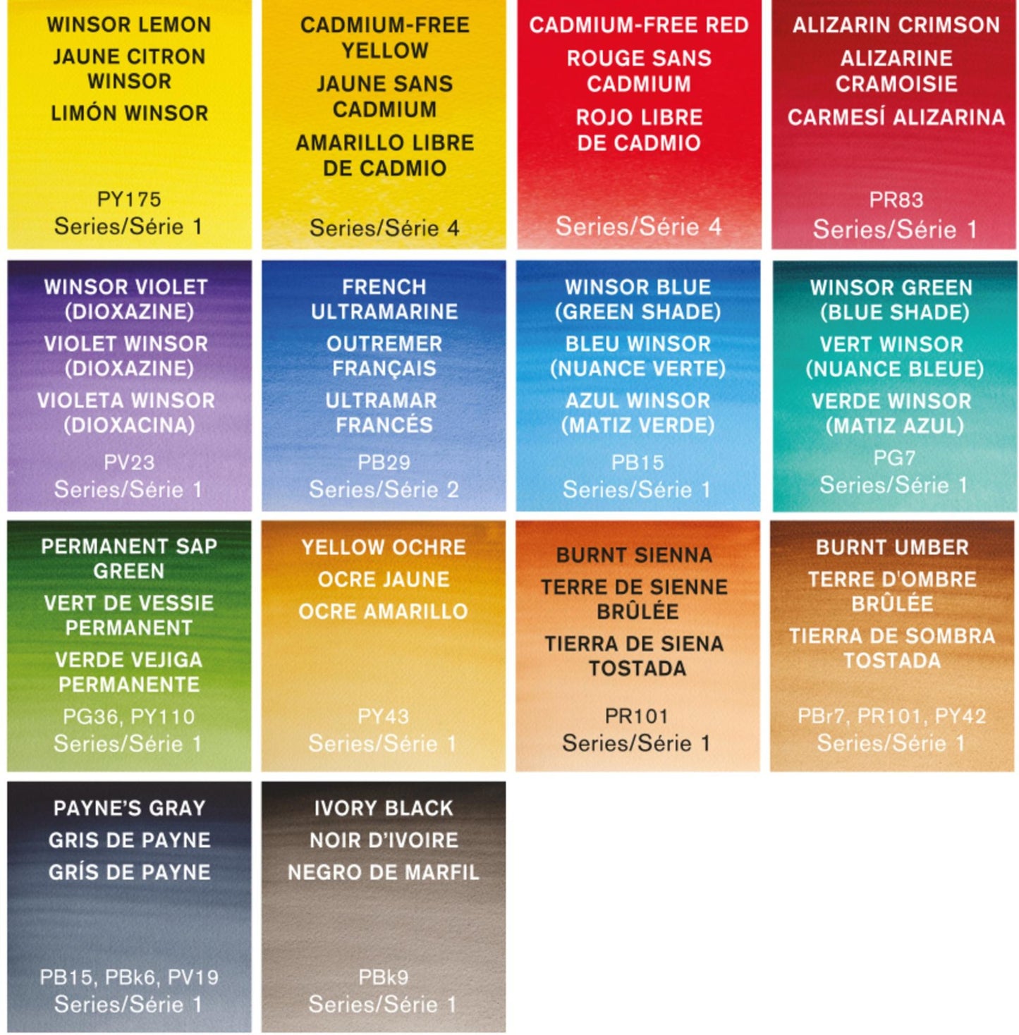 Artist's Aquarel set 15 napjes Winsor & Newton