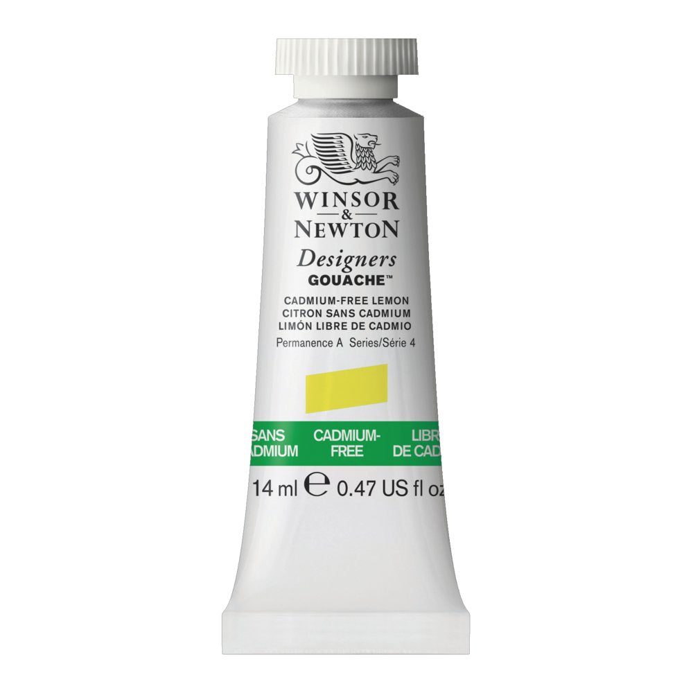 CADMIUM FREE LEMON 898 14ml. S4 Designers Gouache Winsor & Newton