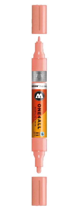 Coral Twin Marker One4All Molotow