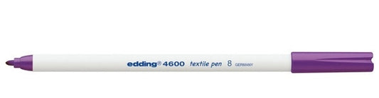 Edding 4600 Textielstift Paars 1mm punt