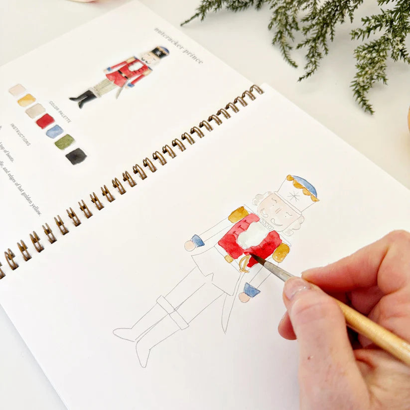 Aquarelverf werkboek - Nutcracker- emily lex studio watercolor workbook