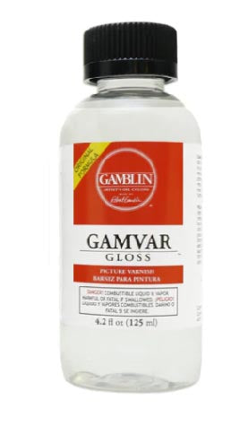 Gamvar Vernis Gloss 125 ml Reukloos Gamblin Olieverf Vernis