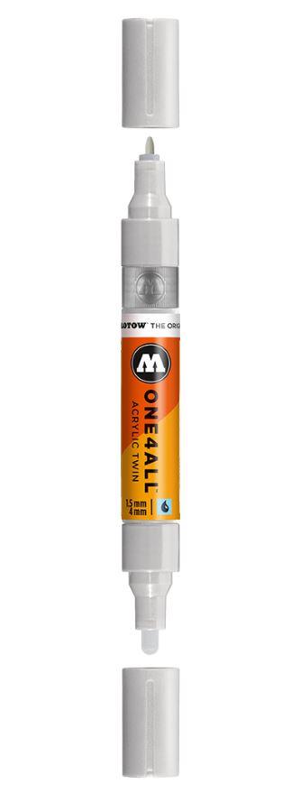 Grey Blue Light Twin Marker One4All Molotow