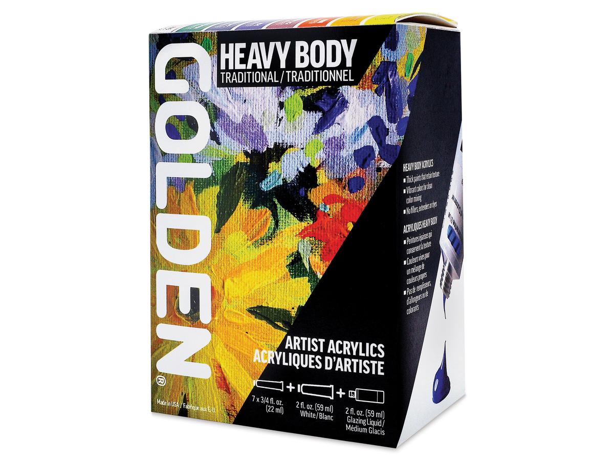 Heavy body traditional set 7x 22ml 1x wit 59ml en Liquid