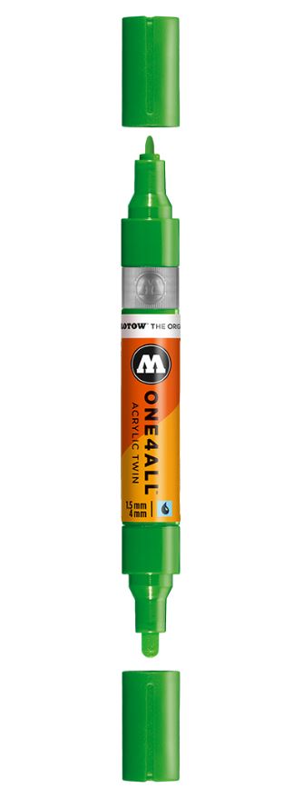 Kacao77 Green Twin Marker One4All Molotow
