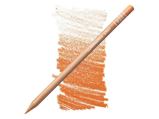 Luminance  BURNT OCHRE 50%  876 Kleurpotlood Caran d'ache