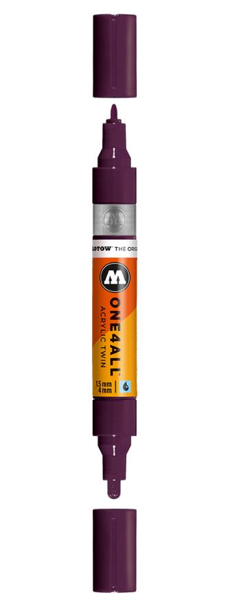 Purple Violet Twin Marker One4All Molotow