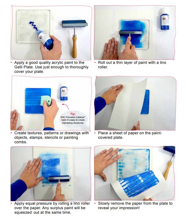 Gelli Plate 20,3x25,4 cm Gelli Arts