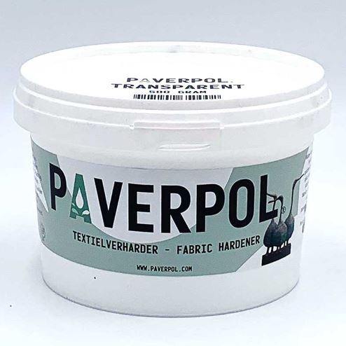 Textielverharder Transparant 500 gram Paverpol