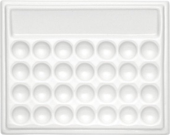 Mengbakje napjes Palet, porselein 15,5 x 19 cm