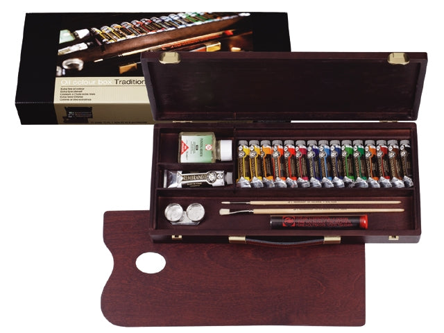 Rembrandt Schilderkist 15 tubes Traditional Olieverf