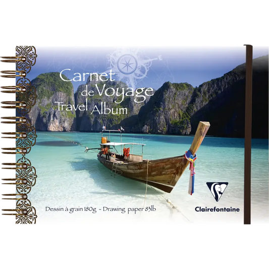 A5 180g Spiraalgebonden Tekenblok 30 vel Clairefontaine