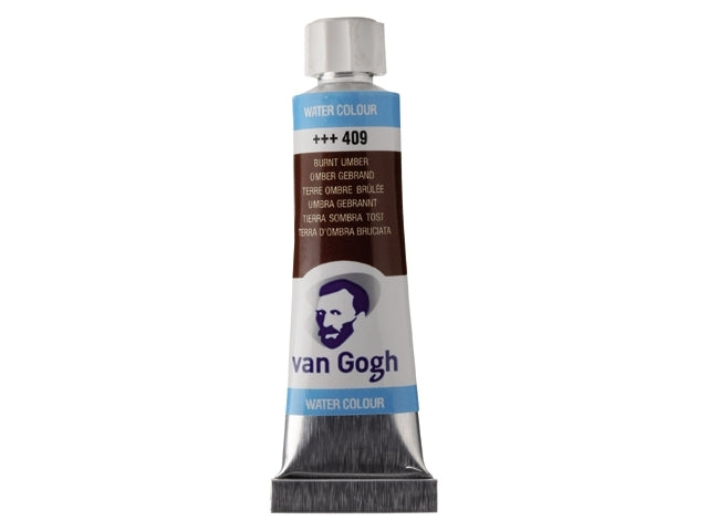 Omber gebrand 409  tube 10 ml. Van Gogh Aquarelverf