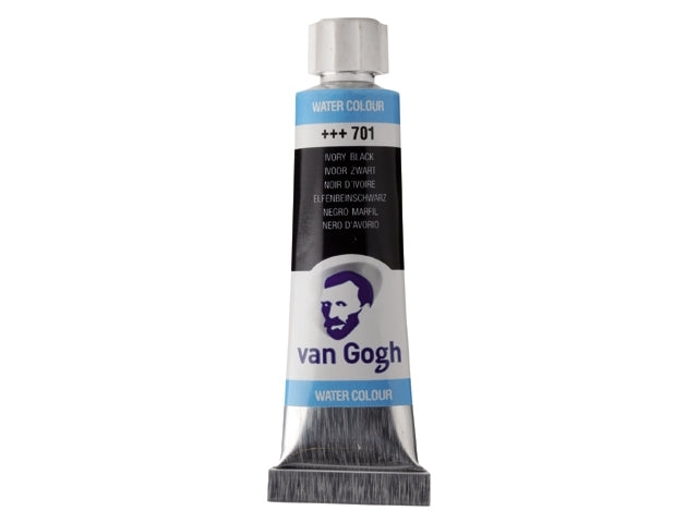 Ivoorzwart 701 tube 10 ml. Van Gogh Aquarelverf
