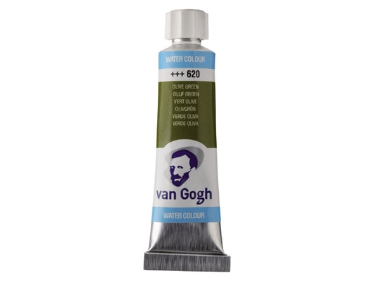 Olijf groen 620 tube 10 ml. Van Gogh Aquarelverf