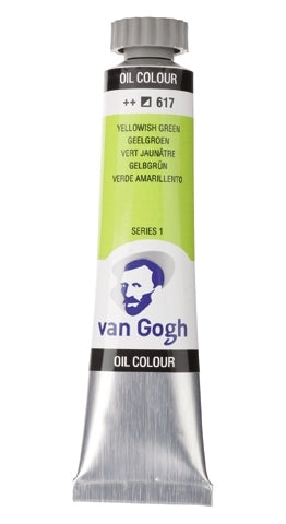 Geelgroen 617 S1  Olieverf 20 ml. Van Gogh