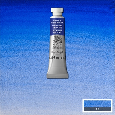 French Ultramarine 5ml 263 S2 Artist's Aquarel Winsor & Newton