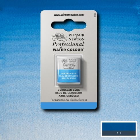 Cerulean Blue napje 137 S3 Artist's Aquarel Winsor & Newton