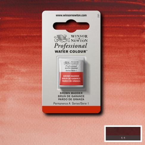 Brown Madder napje 056 S1 Artist's Aquarel Winsor & Newton