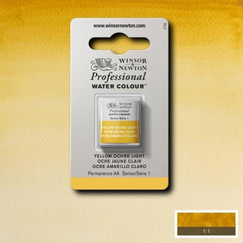 Yellow Ochre Light napje 745 S1 Artist's Aquarel Winsor & Newton