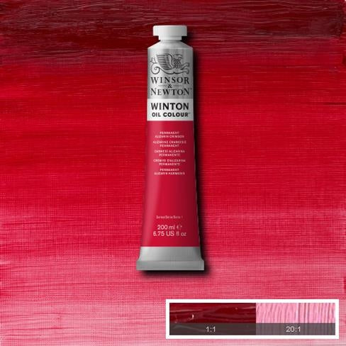 Permanent Alizaron Crimson (1) 468  200 ml. Winton olieverf