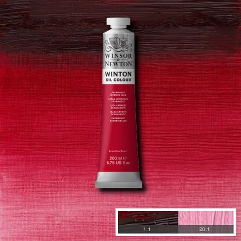 Permanent Crimson Lake (17) 478  200 ml. Winton olieverf