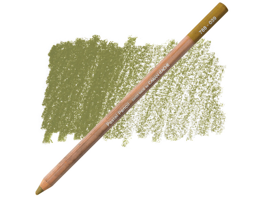 039 Olive Brown Pastel Potlood Caran D'Ache
