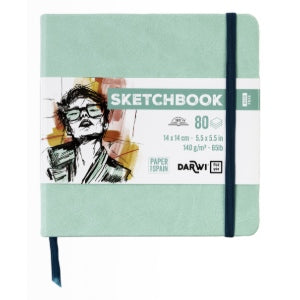 Dummie Darwi Mint Vierkant Klein (14x14 cm) wit papier 80 vellen 140 grams