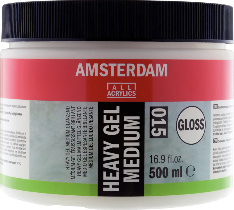 Heavy Gel Glanzend Medium  015  500ml Amsterdam