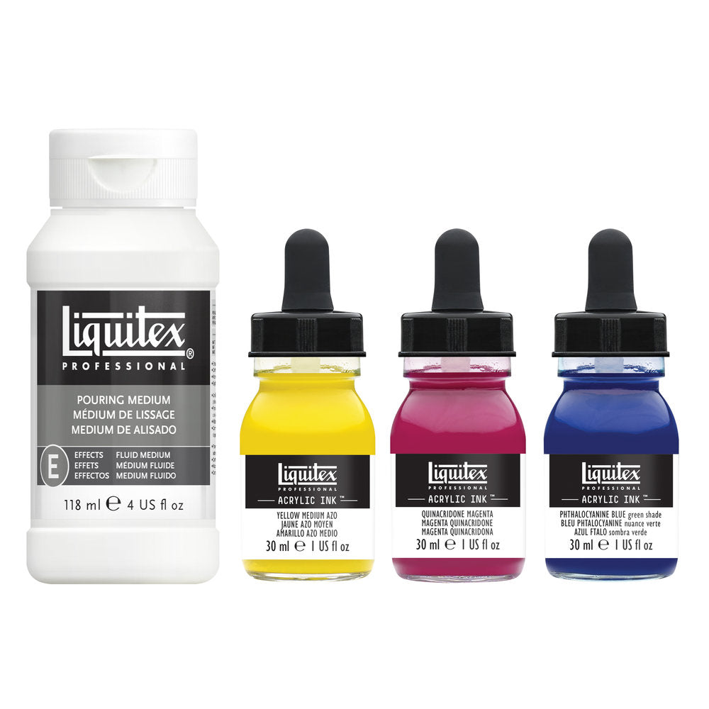 Liquitex Ink! set primaire kleuren