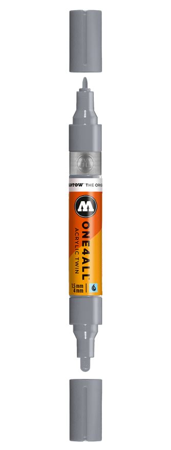 Cool Grey Pastel Twin Marker One4All Molotow