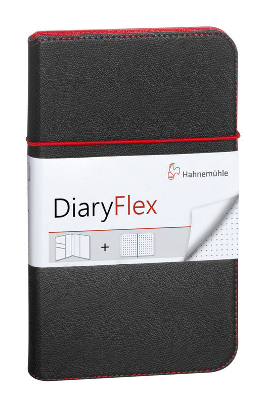 Dummy schetsboek (A6-formaat) Diary flex Hahnemuhle zwart