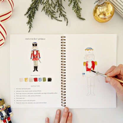 Aquarelverf werkboek - Nutcracker- emily lex studio watercolor workbook