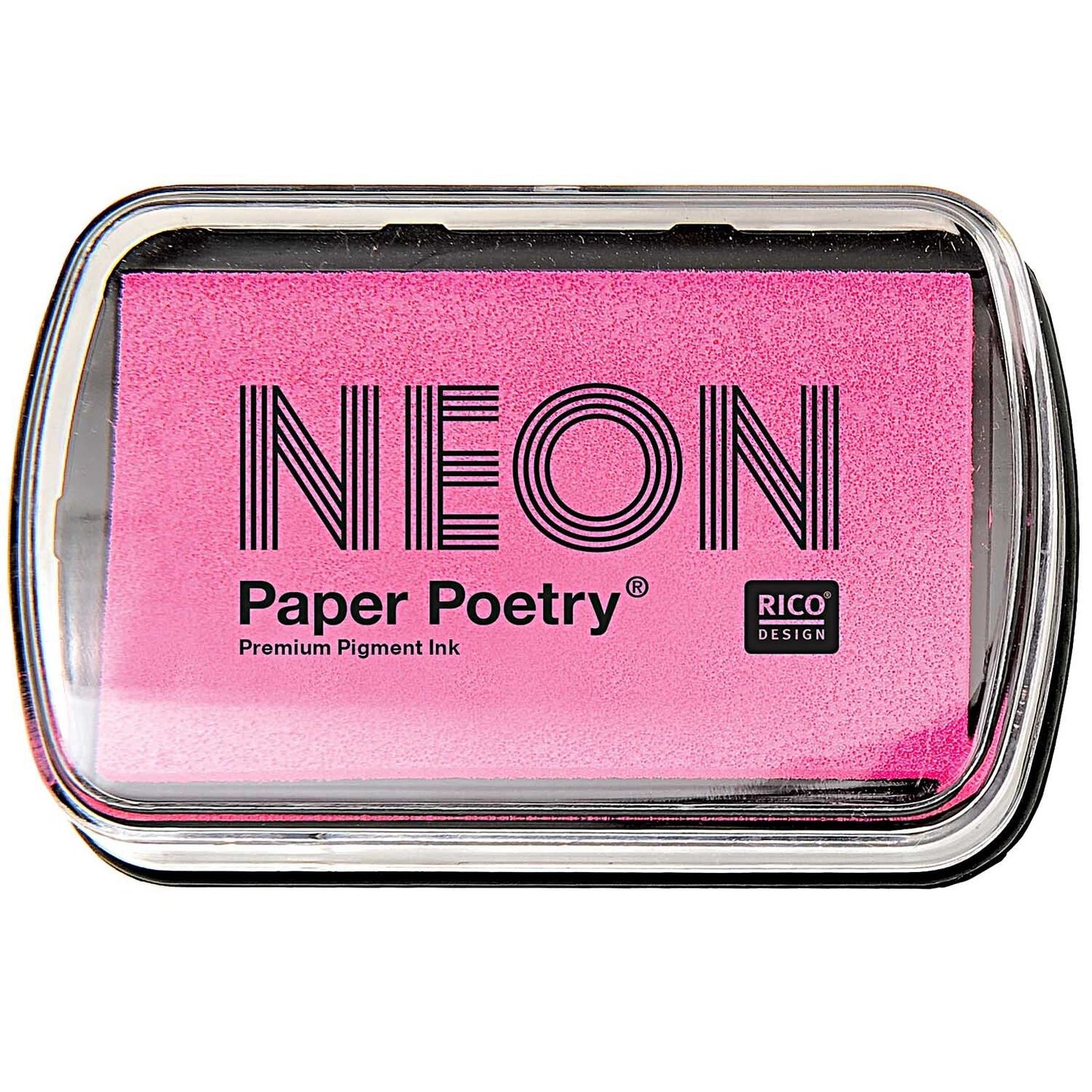 Stempelkussen Paper Poetry Neon Roze