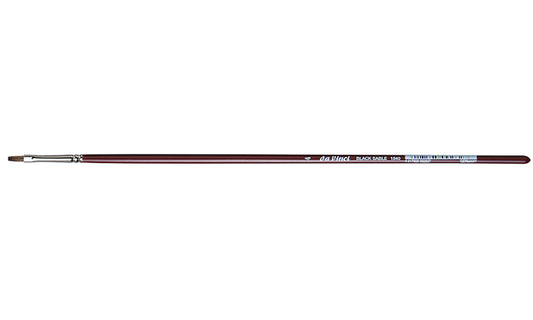 Davinci penseel Olie 1840.4 Black Sable Plat