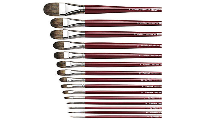 Davinci penseel Olie 1845.20 Black Sable Kattentong