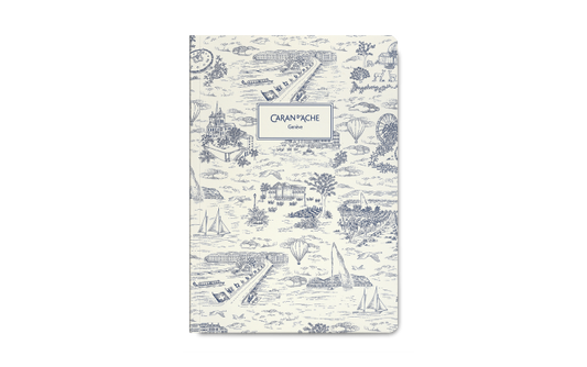 Limited Edition Notitieboek A5 Caran D'ache Toile de Jouy