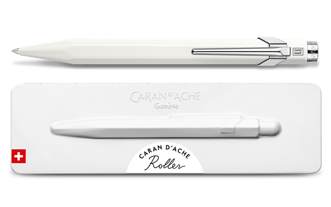 Rollerball Caran D'ache 849 Wit