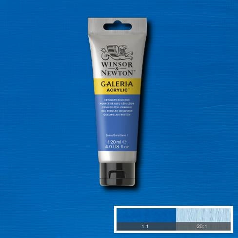 120ml  138 S1  Ceruleum Blue Hue Galeria Acryl