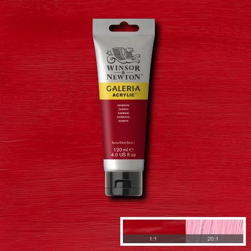 120ml  203 S1  Crimson Galeria Acryl