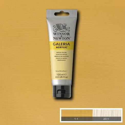 120ml  422 S1  Naples Yellow Galeria Acryl