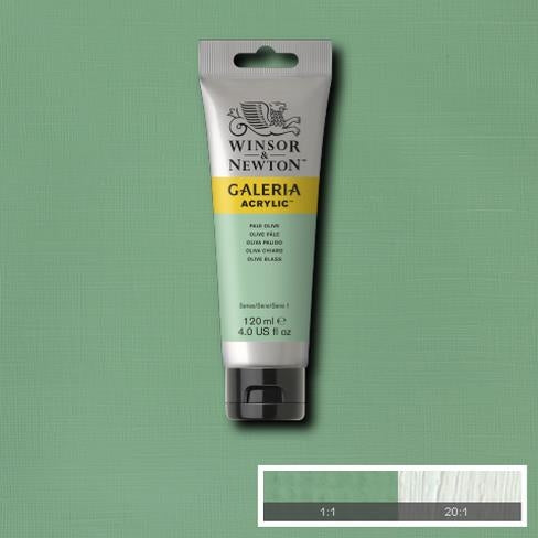 120ml  435 S1  Pale Olive Galeria Acryl