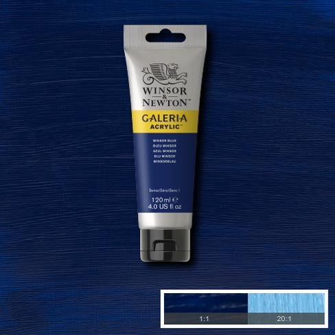 120ml  706 S1  Winsor Blue Galeria Acryl