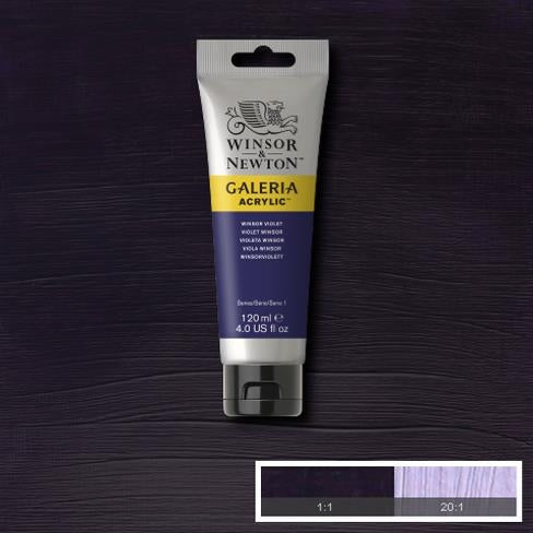 120ml  728 S1  Winsor Violet Galeria Acryl